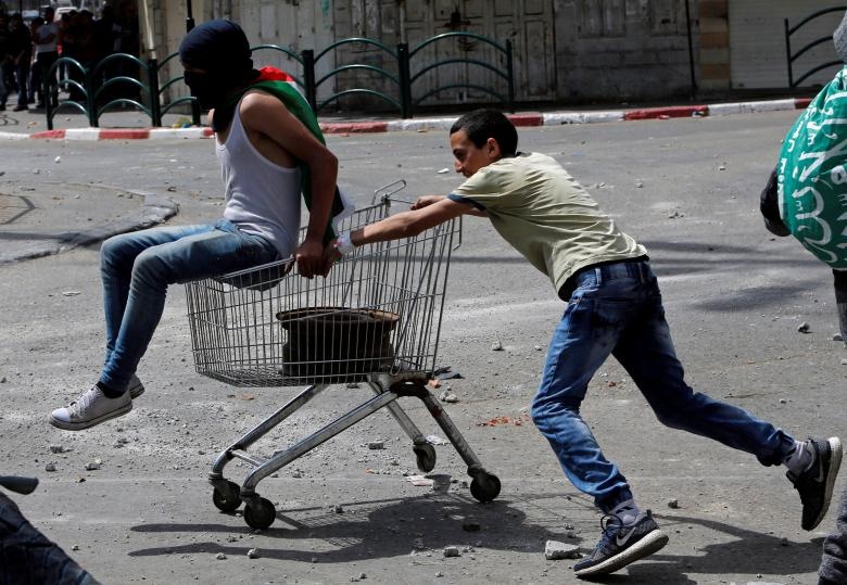 تصاویر | اعتصاب غذای اسرای فلسطینی‎